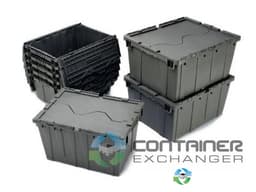 Stack & Nest Totes For Sale: New 27x17x12 Stack & Nest Totes with Attached Lid Virginia In Virginia - image 2 Stack & Nest Totes For Sale: New 27x17x12 Stack & Nest Totes with Attached Lid Virginia In Virginia - image 2