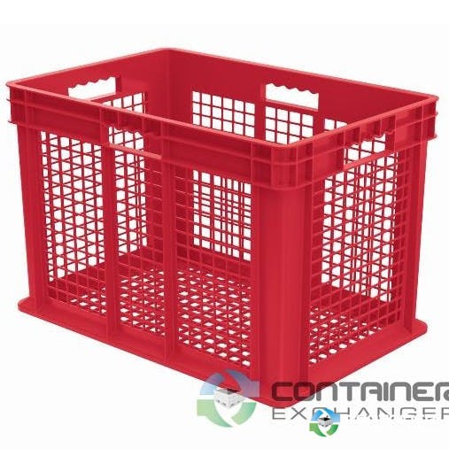 Stacking Totes For Sale: New 24x16x16 Stacking Totes Ventilated Mesh Sides & Mesh Bottom Ohio In Ohio - image 1