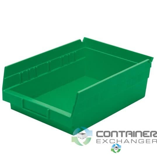 Organizer Bins For Sale: New 12x8x4 Hopper Front Shelf Storage Bins with Optional Shelving Ohio In Ohio - image 1 Organizer Bins For Sale: New 12x8x4 Hopper Front Shelf Storage Bins with Optional Shelving Ohio In Ohio - image 1