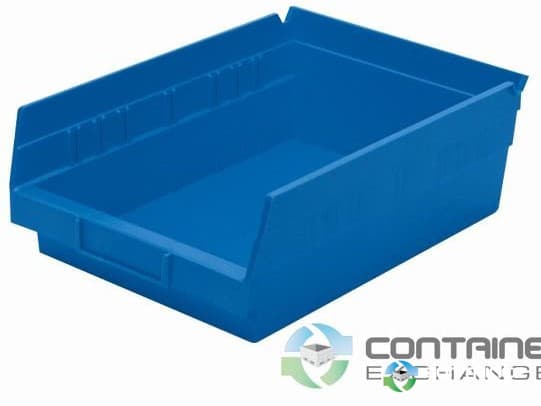 Organizer Bins For Sale: New 12x8x4 Hopper Front Shelf Storage Bins with Optional Shelving Ohio In Ohio - image 2 Organizer Bins For Sale: New 12x8x4 Hopper Front Shelf Storage Bins with Optional Shelving Ohio In Ohio - image 2