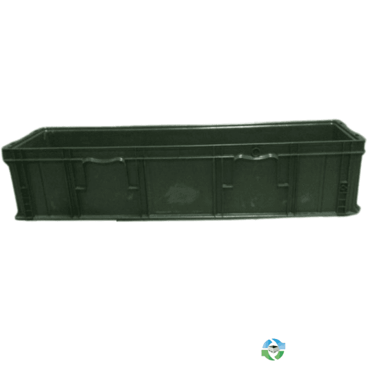 Stacking Totes For Sale: Used 48x15x7 Plastic Straight Wall Totes Ontario In Ontario - image  1 Stacking Totes For Sale: Used 48x15x7 Plastic Straight Wall Totes Ontario In Ontario - image  1