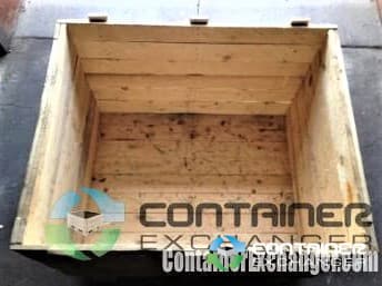 Wood Crates For Sale: Used 44x36x33 Wood Crates Heat Treated Stamped ISPM 15 Compliant Ohio In Ohio - image  2 Wood Crates For Sale: Used 44x36x33 Wood Crates Heat Treated Stamped ISPM 15 Compliant Ohio In Ohio - image  2