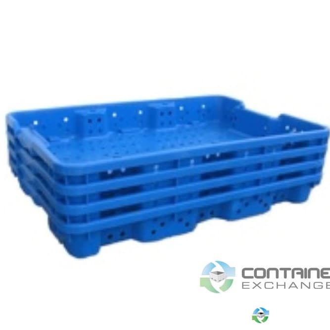 Food Totes & Trays For Sale: New 24x16x3 Vented Berry Tray Nestable and Stackable British Columbia In British Columbia - image  1 Food Totes & Trays For Sale: New 24x16x3 Vented Berry Tray Nestable and Stackable British Columbia In British Columbia - image  1