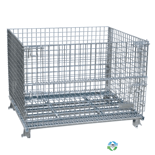 Wire Baskets For Sale: New 40x32x34 Wire Baskets Stackable Collapsible Illinois In Illinois - image 1 Wire Baskets For Sale: New 40x32x34 Wire Baskets Stackable Collapsible Illinois In Illinois - image 1