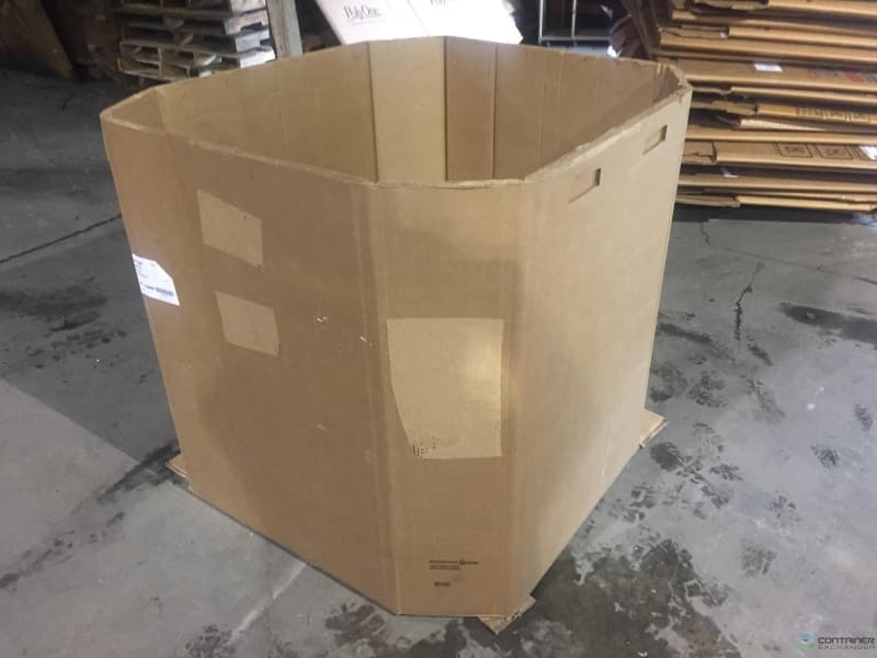 Gaylord Boxes For Sale: USED 43x45x41.5 Gaylords 4 wall partial flaps with bottom sheet insert In Georgia - image  1 Gaylord Boxes For Sale: USED 43x45x41.5 Gaylords 4 wall partial flaps with bottom sheet insert In Georgia - image  1