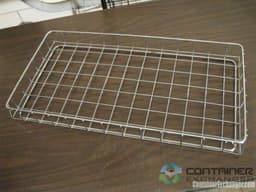 Stacking Totes For Sale: Used Chrome Wire Bins 26x13x3, Lightly Used, Excellent Condition In Ohio - image 3 Stacking Totes For Sale: Used Chrome Wire Bins 26x13x3, Lightly Used, Excellent Condition In Ohio - image 3