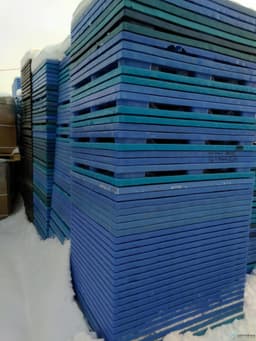 Plastic Pallets For Sale: Used 48x40x5.5 Nestable Shipping Pallets In Ontario - image 1 Plastic Pallets For Sale: Used 48x40x5.5 Nestable Shipping Pallets In Ontario - image 1