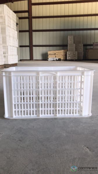 Stacking Totes For Sale: New 21”x14.5”x11” Plastic Stacking Tote In Florida - image 1 Stacking Totes For Sale: New 21”x14.5”x11” Plastic Stacking Tote In Florida - image 1