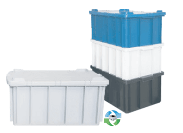 Stacking Totes For Sale: New 19.2x13.9x8.8 Stackable Totes In Florida - image 1 Stacking Totes For Sale: New 19.2x13.9x8.8 Stackable Totes In Florida - image 1