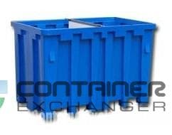 Pallet Containers For Sale: New 70x44x45 Solid Plastic Tubs In South Carolina - image 1 Pallet Containers For Sale: New 70x44x45 Solid Plastic Tubs In South Carolina - image 1