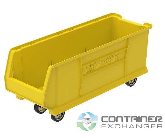 Organizer Bins For Sale: New 30x11x10 Akrobin Hopper Front Totes In Ohio - image 1 Organizer Bins For Sale: New 30x11x10 Akrobin Hopper Front Totes In Ohio - image 1