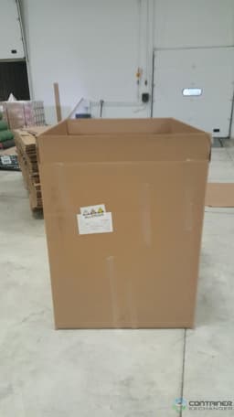 Gaylord Boxes For Sale: Used 47x39x48 3 Wall Gaylords - Full Bottom Flaps In Iowa - image  1 Gaylord Boxes For Sale: Used 47x39x48 3 Wall Gaylords - Full Bottom Flaps In Iowa - image  1