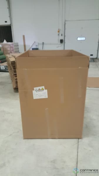 Gaylord Boxes For Sale: Used 47x39x48 3 Wall Gaylords - Full Bottom Flaps In Iowa - image  1 Gaylord Boxes For Sale: Used 47x39x48 3 Wall Gaylords - Full Bottom Flaps In Iowa - image  1