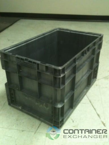 Stacking Totes For Sale: Used 24x15x14 Plastic Straight Wall Totes In Ontario - image 1