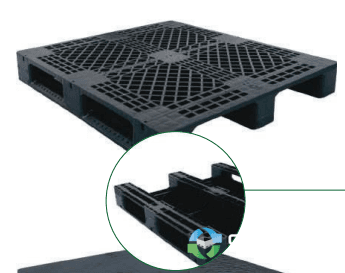 Plastic Pallets For Sale: New 47.2x39.7x5.9 3  Runner Open Deck Plastic Pallets In Florida - image  1 Plastic Pallets For Sale: New 47.2x39.7x5.9 3  Runner Open Deck Plastic Pallets In Florida - image  1