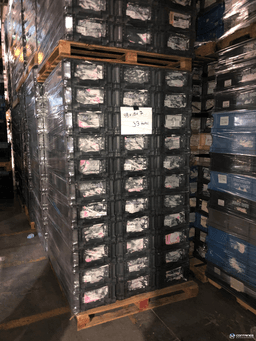 Stacking Totes For Sale: Used 48x15x7 Stacking Totes Grey In Indiana - image 1 Stacking Totes For Sale: Used 48x15x7 Stacking Totes Grey In Indiana - image 1