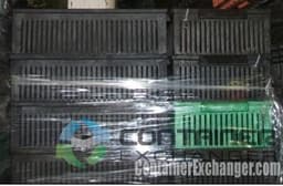 Stacking Totes For Sale: USED 22x13x6 Stacking Totes- Heavy Duty Ventilated In Ohio - image 2 Stacking Totes For Sale: USED 22x13x6 Stacking Totes- Heavy Duty Ventilated In Ohio - image 2