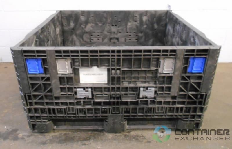 Pallet Containers For Sale: Refurbished 48x45x25 Collapsible Bulk Containers - Mixed colors In Indiana - image 1 Pallet Containers For Sale: Refurbished 48x45x25 Collapsible Bulk Containers - Mixed colors In Indiana - image 1