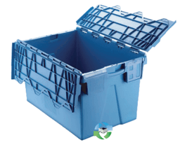 Stack & Nest Totes For Sale: New 23.4x15.7x14.3 Stackable Totes In Florida - image 1 Stack & Nest Totes For Sale: New 23.4x15.7x14.3 Stackable Totes In Florida - image 1