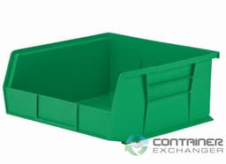 Organizer Bins For Sale: New 11x11x5 Akrobin Hopper Front Stackable Storage Bins w. Optional Shelving In Ohio - image  1 Organizer Bins For Sale: New 11x11x5 Akrobin Hopper Front Stackable Storage Bins w. Optional Shelving In Ohio - image  1