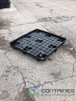 Plastic Pallets For Sale: Used 48x45 Plastic Nesting Pallets In Ohio - image  3 Plastic Pallets For Sale: Used 48x45 Plastic Nesting Pallets In Ohio - image  3