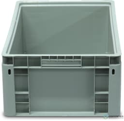 Stacking Totes For Sale: New 24x15x8.7 Plastic Straight Wall Containers In North Carolina - image  3 Stacking Totes For Sale: New 24x15x8.7 Plastic Straight Wall Containers In North Carolina - image  3