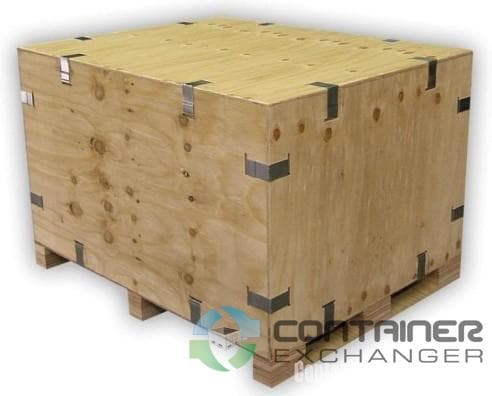 Wood Crates For Sale: New 58x46x34 Collapsible Wood Crates In South Carolina - image 2 Wood Crates For Sale: New 58x46x34 Collapsible Wood Crates In South Carolina - image 2