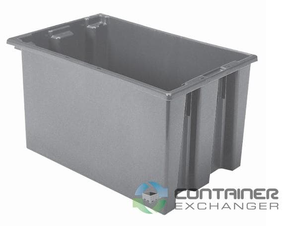 Stack & Nest Totes For Sale: New 23.5x15.5x12 180 Degree Stack & Nest Totes In Ohio - image  2 Stack & Nest Totes For Sale: New 23.5x15.5x12 180 Degree Stack & Nest Totes In Ohio - image  2