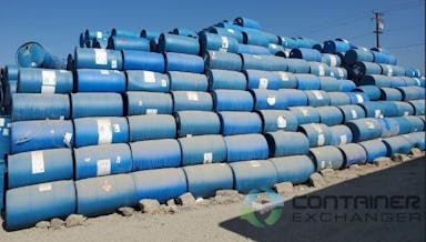 Drums For Sale: Used Close Top 55 Gallon Drums BLUE California In California - image 1
