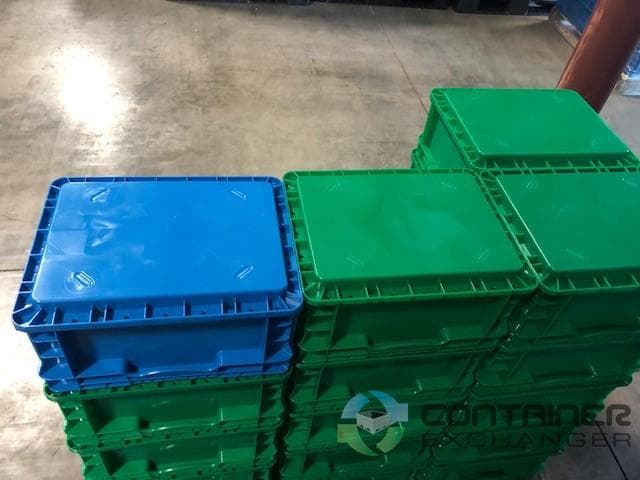 Stacking Totes For Sale: New 15x12x7.5 Blue/Green Stacking Totes KY In Kentucky - image 2 Stacking Totes For Sale: New 15x12x7.5 Blue/Green Stacking Totes KY In Kentucky - image 2