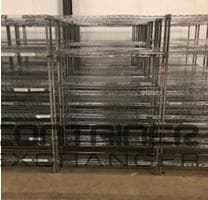 Shelving Systems For Sale: Used Uline Chrome Shelving 18" x 48" x 86"
minimum order = 30 units. In New Jersey - image 1 Shelving Systems For Sale: Used Uline Chrome Shelving 18" x 48" x 86"
minimum order = 30 units. In New Jersey - image 1