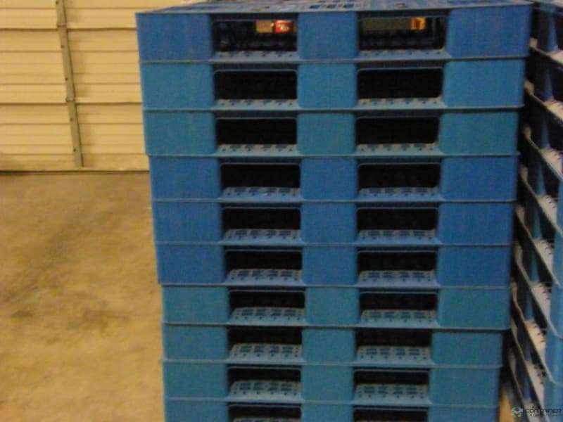 Plastic Pallets For Sale: Used 39x47x6 Stackable Plastic Pallets North Carolina In North Carolina - image  3 Plastic Pallets For Sale: Used 39x47x6 Stackable Plastic Pallets North Carolina In North Carolina - image  3