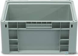 Stacking Totes For Sale: New 12x15x7.5 Plastic Straight Wall Containers In North Carolina - image 1 Stacking Totes For Sale: New 12x15x7.5 Plastic Straight Wall Containers In North Carolina - image 1