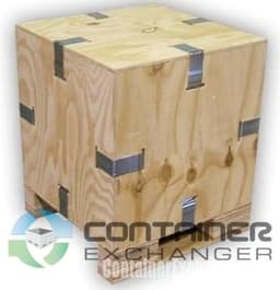 Wood Crates For Sale: New 22x22x23 Collapsible Wood Crates In South Carolina - image 1 Wood Crates For Sale: New 22x22x23 Collapsible Wood Crates In South Carolina - image 1