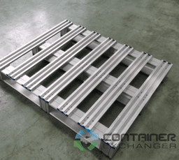 Metal Pallets For Sale: New 40x32x6 Aluminum Pallets In New York - image 2 Metal Pallets For Sale: New 40x32x6 Aluminum Pallets In New York - image 2