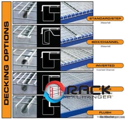 Decking For Sale: New Wire Decks, 48 Deep x 46 Wide, Choose Your Configuration In Arizona - image 2 Decking For Sale: New Wire Decks, 48 Deep x 46 Wide, Choose Your Configuration In Arizona - image 2