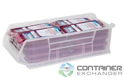 Organizer Bins For Sale: New 24x11x7 Akrobin Hopper Front Storage Bins In Ohio - image  1 Organizer Bins For Sale: New 24x11x7 Akrobin Hopper Front Storage Bins In Ohio - image  1