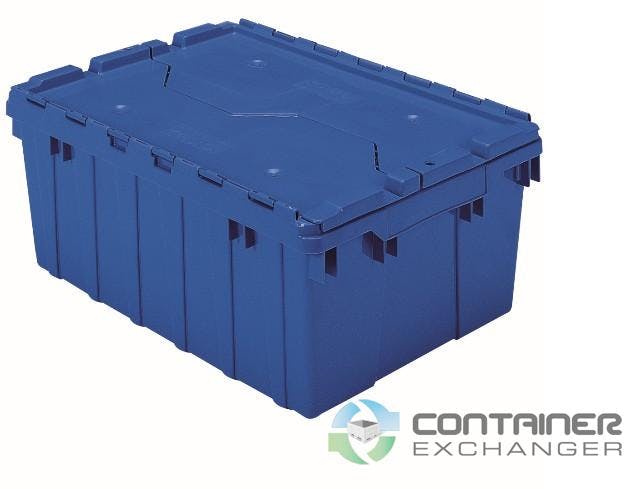 Stack & Nest Totes For Sale: NEW 21.5x15x9 Stack & Nest Totes- Attached Lid In Ohio - image 1