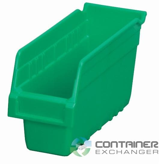 Organizer Bins For Sale: New 12x4x6 ShelfMax Hopper Front Storage Bins with Optional Shelving In Ohio - image  1 Organizer Bins For Sale: New 12x4x6 ShelfMax Hopper Front Storage Bins with Optional Shelving In Ohio - image  1