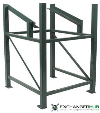 Metal Bins For Sale: New WorkingTainers 44x36x30 Metal Bin with Parts Chute Access Gate In Wisconsin - image  3 Metal Bins For Sale: New WorkingTainers 44x36x30 Metal Bin with Parts Chute Access Gate In Wisconsin - image  3