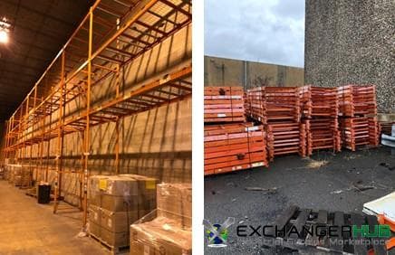 Pallet Racks For Sale: Used Pallet Racks - Lock Rack - Down and Ready for Sale - 100 pcs, 42" deep x 21' Uprights + 400 Beams, C4 x 93" with bed supports In New Jersey - image 2 Pallet Racks For Sale: Used Pallet Racks - Lock Rack - Down and Ready for Sale - 100 pcs, 42" deep x 21' Uprights + 400 Beams, C4 x 93" with bed supports In New Jersey - image 2