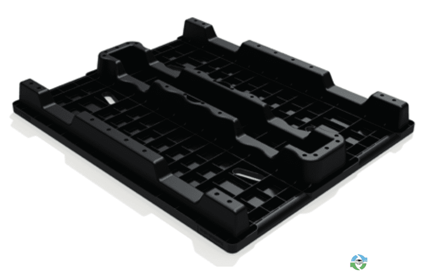 Plastic Pallets For Sale: New Nestrack 40x48x5.5 Open Deck Plastic Pallet Nestable Stackable and Rackable In Missouri - image 2 Plastic Pallets For Sale: New Nestrack 40x48x5.5 Open Deck Plastic Pallet Nestable Stackable and Rackable In Missouri - image 2