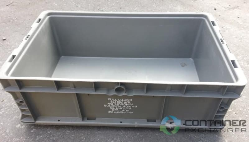 Stacking Totes For Sale: Used 24x15x7 Stacking Totes In Ontario - image 1 Stacking Totes For Sale: Used 24x15x7 Stacking Totes In Ontario - image 1
