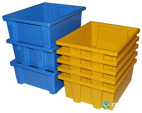 Stack & Nest Totes For Sale: NEW 15.25x12.25x6 HIGH STACK AND NEST TOTES In Ontario - image  1 Stack & Nest Totes For Sale: NEW 15.25x12.25x6 HIGH STACK AND NEST TOTES In Ontario - image  1