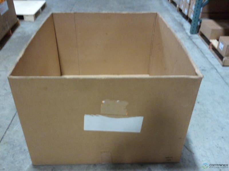 Gaylord Boxes For Sale: Used 40x48x27 4 Wall Gaylords with full bottom flaps In Illinois - image 1 Gaylord Boxes For Sale: Used 40x48x27 4 Wall Gaylords with full bottom flaps In Illinois - image 1