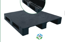 Plastic Pallets For Sale: New 47.2x39.7x5.9 3 Runner Closed Deck Plastic Pallets In Florida - image 1 Plastic Pallets For Sale: New 47.2x39.7x5.9 3 Runner Closed Deck Plastic Pallets In Florida - image 1