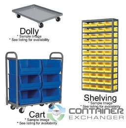 Organizer Bins For Sale: New 30x16x11 Akrobin Hopper Front Totes In Ohio - image 2 Organizer Bins For Sale: New 30x16x11 Akrobin Hopper Front Totes In Ohio - image 2