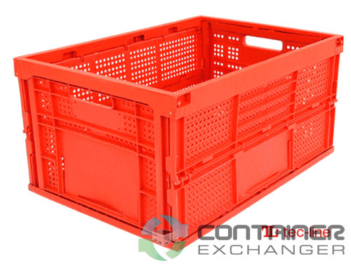 Stacking Totes For Sale: New 22x14x11 Collapsible Stacking Totes In Michigan - image  3 Stacking Totes For Sale: New 22x14x11 Collapsible Stacking Totes In Michigan - image  3
