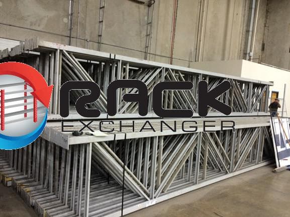 Narco Rack Huge Lot of Unarco Teardrop Rack | Container Exchanger