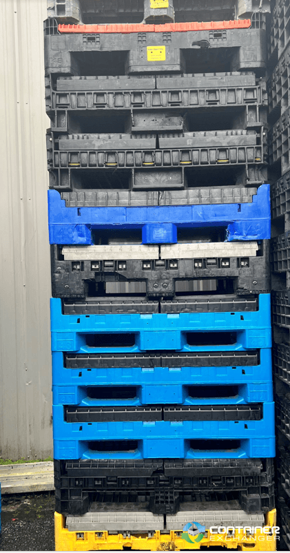 Pallet Containers For Sale: Used 48x45x34 Collapsible Bulk Containers ...